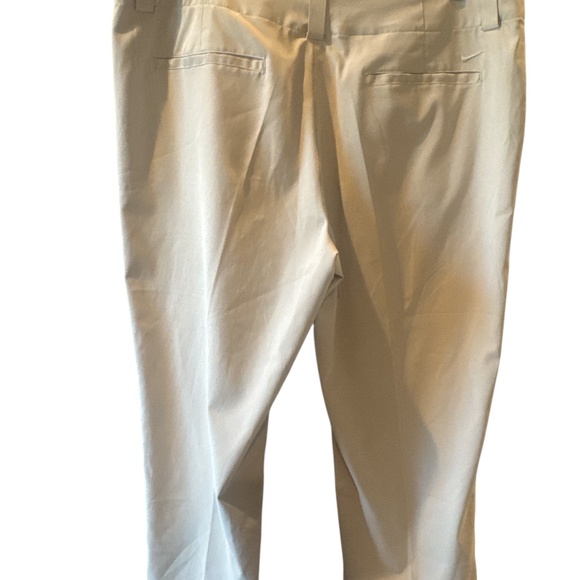 NIKEGOLF Women's Light Khaki Beige Tour Performance Dri-Fit Crop Pants Size 14 - Picture 5 of 9